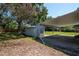 The carport and shed are conveniently located in the backyard area of the home at 6226 Florence St, Gibsonton, FL 33534