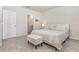 Bright bedroom featuring neutral color palette, carpet flooring, and natural light from large windows at 7119 Amelia River Dr, Parrish, FL 34219