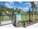 A fenced dog park provides a safe and fun outdoor space for furry friends in the community at 7119 Amelia River Dr, Parrish, FL 34219
