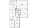 Upstairs floorplan featuring bedrooms, closets, bathrooms, primary suite and rec room with dimensions at 7412 Bridgeview Dr, Wesley Chapel, FL 33545