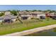 Aerial view of backyard with fence at 7852 Stoney Hill Dr, Wesley Chapel, FL 33545