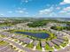 Stunning aerial view of a Primary-planned community with ponds at 8496 Starlight Loop, Parrish, FL 34219