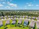 Expansive aerial view of a residential community with well-manicured lawns at 8496 Starlight Loop, Parrish, FL 34219