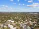 Distant aerial view shows an extensive residential community that features tree-lined streets and well-maintained properties at 1020 38Th N Ave, St Petersburg, FL 33704