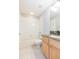 Clean bathroom featuring a tub, shower, and vanity with granite countertop at 12204 Coldstream Ln, Tampa, FL 33626