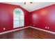 Comfortable bedroom with a vaulted ceiling and plenty of natural light at 12204 Coldstream Ln, Tampa, FL 33626