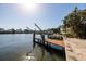 Property includes private boat dock and lift, perfect for boating and enjoying waterfront living at 1857 Bayou Grande Ne Blvd, St Petersburg, FL 33703