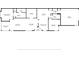 Floor plan showing the layout of the home's rooms and dimensions at 19137 Lake Audubon Dr, Tampa, FL 33647