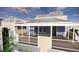 Close up of rooftop deck on new townhome construction at 20 Outlook Way # 10, Dunedin, FL 34698