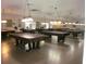 A game room with many Billiards tables available for recreation at 2447 Ecuadorian Way # 11, Clearwater, FL 33763