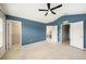 Bedroom with ample closet space and ensuite bathroom at 2542 Glenrise Pl, Wesley Chapel, FL 33544