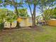 Well-maintained front yard and landscaping, complemented by mature trees and a beautiful lawn at 345 21St S Ave, St Petersburg, FL 33705