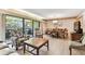 Bright living room featuring a sliding glass door to patio, and elegant decor at 36750 Us 19 N # 08204, Palm Harbor, FL 34684