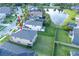 Beautiful home featuring a spacious backyard and nearby pond views at 3952 Aldea Way, Wesley Chapel, FL 33543