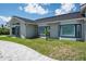Well-maintained home exterior with manicured lawn at 4012 Wellington Pkwy, Palm Harbor, FL 34685