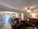 Comfortable living room with ceiling fan at 4617 Ashburn Square Dr, Tampa, FL 33610