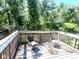 A backyard patio with a table and two chairs at 4617 Ashburn Square Dr, Tampa, FL 33610