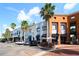 Town center featuring a variety of shops and restaurants with outdoor seating at 10219 Millport Dr, Tampa, FL 33626