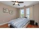Bedroom with hardwood floors, natural light, and views at 2705 Via Murano # 127, Clearwater, FL 33764