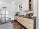 Modern kitchen with sleek countertops, stainless steel appliances, and ample storage space at 2911 N Jefferson St, Tampa, FL 33602