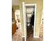 Bright closet offering ample storage space with shelving and hanging rod at 3181 Deltona Blvd, Spring Hill, FL 34606