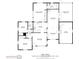 Detailed floor plan showcasing the layout of this 3-bedroom home, with a large Gathering room and screened porch at 3321 14Th N St, St Petersburg, FL 33704