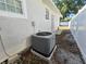 Air conditioning unit on the exterior of the home at 3615 W Cherry St, Tampa, FL 33607