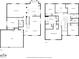 Detailed floor plans showcasing the layout of the first and second floors including bedrooms at 4805 Holdsworth Dr, Land O Lakes, FL 34639