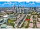 An aerial view of the property showcasing its prime location with easy access to Tampa's cityscape at 501 Knights Run Ave # 5103, Tampa, FL 33602