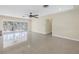 A spacious living room with sliding glass doors to the exterior, perfect for enjoying natural light at 5010 109Th N Way, St Petersburg, FL 33708