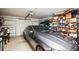 Spacious two-car garage offering ample storage space and parking at 5332 Riverwalk Preserve Dr, New Port Richey, FL 34653