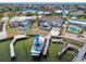Waterfront homes with boat docks, boat lifts, and sparkling community pools at 6322 Cocoa Ln, Apollo Beach, FL 33572