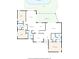 Detailed floor plan showcasing the layout of the home, including the primary bedroom and screened porch at 7092 119Th St, Seminole, FL 33772