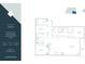 Detailed floor plan showing the layout of the home, including 2 bedrooms, 2 bathrooms, and a den at 777 3Rd N Ave # 905, St Petersburg, FL 33701