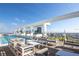Enjoy this beautiful rooftop pool with comfortable lounge seating and stunning city views at 777 3Rd N Ave # 905, St Petersburg, FL 33701