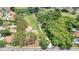 Picturesque aerial view of golf course and surrounding neighborhood at 9735 Conservation Dr, New Port Richey, FL 34655