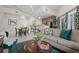 Modern living space with a kitchen, dining area, comfortable sofa, and stylish décor, perfect for relaxation and entertaining at 1010 Central Ave # 227, St Petersburg, FL 33705