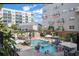 A beautiful outdoor pool area, perfect for community gatherings and leisurely swims on sunny days at 1010 Central Ave # 227, St Petersburg, FL 33705