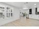 Bright and spacious kitchen area with stainless steel appliances, white cabinetry, and lots of natural light at 14170 Fennsbury Dr, Tampa, FL 33624