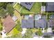 Aerial view of upscale homes with private pools and manicured lawns, perfect for outdoor living at 16170 Colchester Palms Dr, Tampa, FL 33647