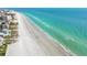 Expansive shoreline with turquoise ocean waves and beachfront condos at 17920 Gulf Blvd # 208, Redington Shores, FL 33708