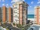 Stunning exterior view of high-rise ocean front condo community at 17920 Gulf Blvd # 208, Redington Shores, FL 33708