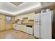 Fully-equipped kitchen with modern appliances, ample cabinet space, and functional design, perfect for meal preparation at 17920 Gulf Blvd # 208, Redington Shores, FL 33708