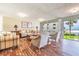 Inviting lobby with brick floors, plush seating, and a view of the ocean through large windows at 17920 Gulf Blvd # 208, Redington Shores, FL 33708