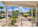 A charming view of the neighborhood from the balcony at 3412 W San Juan St # B, Tampa, FL 33629