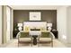 Elegant primary bedroom with a large comfortable bed, stylish lamps, and neutral color scheme at 36075 Risa Michele St, Zephyrhills, FL 33541