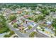 An aerial view of the property showcasing its location within a vibrant residential neighborhood at 3927 Spence Ave, Tampa, FL 33614