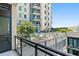 Condo pool deck with lounge chairs offers a private oasis and city views at 400 4Th S Ave # 508, St Petersburg, FL 33701