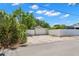 Exterior shot of the detached garage with a fenced in backyard at 427 21St N Ave, St Petersburg, FL 33704