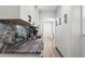 Modern kitchen featuring sleek countertops and white cabinetry that creates a clean and elegant design at 427 21St N Ave, St Petersburg, FL 33704